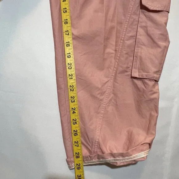Free People FP Movement Mesmerize Me Cargo Pants in Sunkissed Pink Small Size - Picture 9 of 16